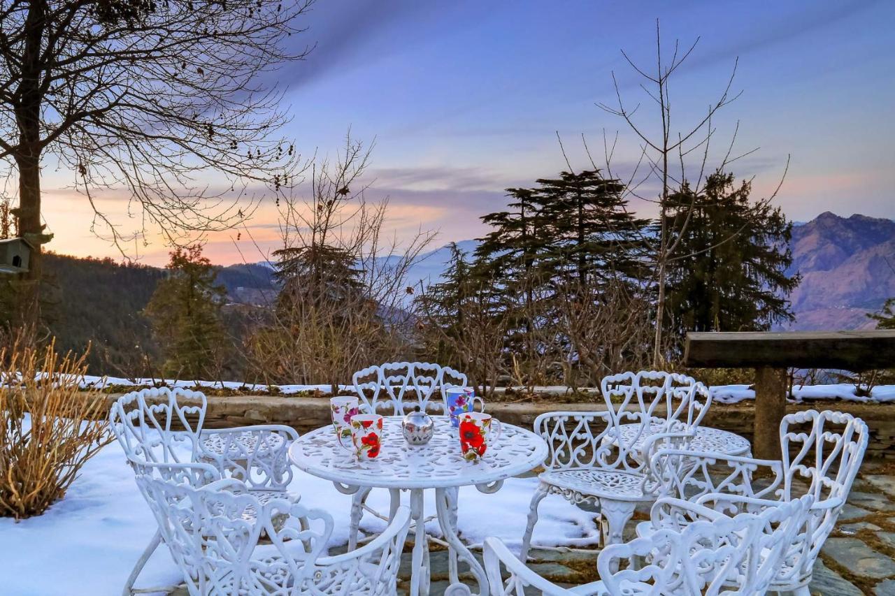 Stayvista At Violet Hill With Bonfire, Gazebo & Hill View 西姆拉 外观 照片